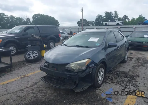 2015 Toyota Corolla L из США, поврежденный, VIN 2T1BURHE8FC420136